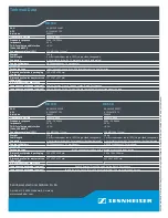 Предварительный просмотр 4 страницы Sennheiser HD 518 Brochure & Specs