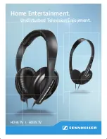 Предварительный просмотр 2 страницы Sennheiser HD 65 TV Technical Data