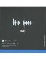 Предварительный просмотр 6 страницы Sennheiser HD 700 Instruction Manual