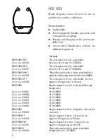 Preview for 6 page of Sennheiser HDE 1030 - Instructions For Use Manual