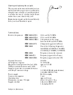 Preview for 9 page of Sennheiser HDE 1030 - Instructions For Use Manual