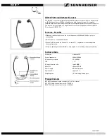 Sennheiser HDI 91 Product Sheet предпросмотр