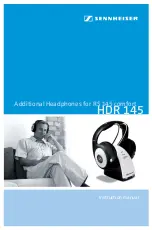 Sennheiser HDR 145 Instruction Manual preview