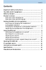 Preview for 5 page of Sennheiser HDR 145 Instruction Manual