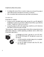 Preview for 3 page of Sennheiser HDR 160 Quick Manual