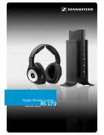 Sennheiser HDR 170 Instruction Manual preview