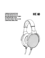 Sennheiser HE 60 Instructions For Use Manual preview