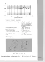 Preview for 2 page of Sennheiser HM 21 (German) Bedienungsanweisung