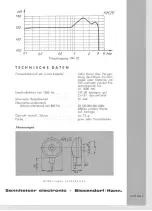 Предварительный просмотр 2 страницы Sennheiser HM 25 (German) Bedienungsanweisung