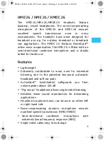 Preview for 4 page of Sennheiser HMD 26 Instruction Manual