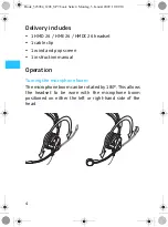 Preview for 5 page of Sennheiser HMD 26 Instruction Manual