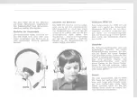 Предварительный просмотр 5 страницы Sennheiser HMD 414 (German) Bedienungsanleitung