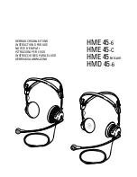 Sennheiser HMD 45-6 Instructions For Use Manual preview