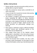 Preview for 2 page of Sennheiser HMD 46 Instruction Manual