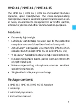 Preview for 4 page of Sennheiser HMD 46 Instruction Manual