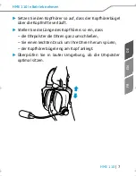 Предварительный просмотр 9 страницы Sennheiser HME 110 Instruction Manual