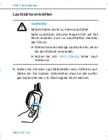 Preview for 12 page of Sennheiser HME 110 Instruction Manual