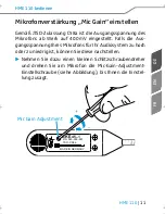 Предварительный просмотр 13 страницы Sennheiser HME 110 Instruction Manual