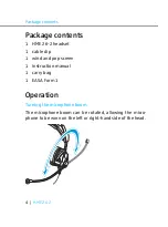 Предварительный просмотр 5 страницы Sennheiser HME 26-2 Instruction Manual