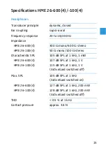 Preview for 16 page of Sennheiser HME 26 Instruction Manual