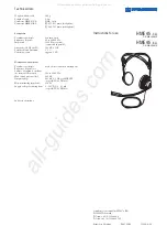 Предварительный просмотр 1 страницы Sennheiser HME 45-CA Instructions For Use