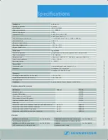 Preview for 2 page of Sennheiser HME 46-V-K Specifications