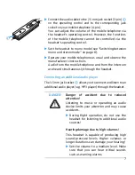 Предварительный просмотр 8 страницы Sennheiser HME 95 Instruction Manual