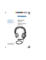 Sennheiser HMEC 25-6A Instructions For Use Manual preview