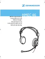 Предварительный просмотр 1 страницы Sennheiser HMEC 46 Instructions For Use Manual