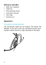 Предварительный просмотр 5 страницы Sennheiser HMEC 461 Instructions For Use Manual