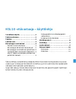 Предварительный просмотр 63 страницы Sennheiser HSL 10 Instruction Manual