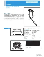 Sennheiser I30H-L Product Sheet preview