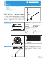 Sennheiser I40-L Product Sheet предпросмотр