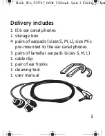 Preview for 5 page of Sennheiser IE 6 Instructions For Use Manual