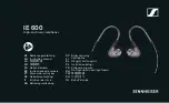 Предварительный просмотр 1 страницы Sennheiser IE 600 Instruction Manual