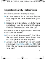 Предварительный просмотр 2 страницы Sennheiser IE 7 Instructions For Use Manual