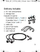 Предварительный просмотр 4 страницы Sennheiser IE 7 Instructions For Use Manual