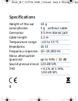 Предварительный просмотр 9 страницы Sennheiser IE 7 Instructions For Use Manual