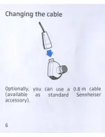 Предварительный просмотр 7 страницы Sennheiser IE 8 Instructions For Use Manual