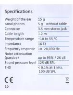 Preview for 11 page of Sennheiser IE 8 Instructions For Use Manual