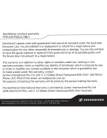 Preview for 4 page of Sennheiser IE 800 Quick Manual