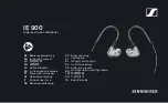 Предварительный просмотр 1 страницы Sennheiser IE 900 Instruction Manual