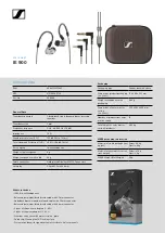 Предварительный просмотр 13 страницы Sennheiser IE 900 Instruction Manual