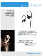 Preview for 1 page of Sennheiser IE Brochure