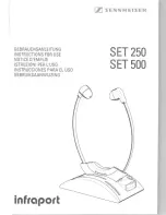 Preview for 1 page of Sennheiser IS 250 500 Manual