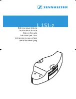 Предварительный просмотр 1 страницы Sennheiser L151-2 Instructions For Use Manual