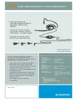 Sennheiser MB 20 Datasheet предпросмотр