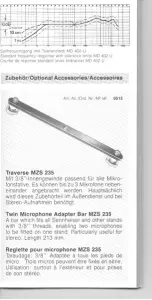 Preview for 5 page of Sennheiser MD 402-U Manual