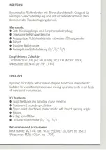 Preview for 2 page of Sennheiser MD 422 Manual