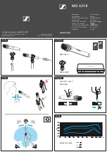 Предварительный просмотр 1 страницы Sennheiser MD 431-II Quick Manual